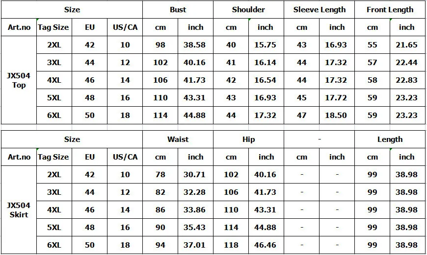 Africa Plus Size Women Top And Skirt Two-Piece Set 9 Africa Plus Size Women Top And Skirt Two-Piece Set - Image 7