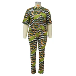 Plus Size Women Round Neck Print Top And Pant Two Piece 15 Plus Size Women Round Neck Print Top And Pant Two Piece -Plus Size Dresses Shop 7f5c5bf788905a21