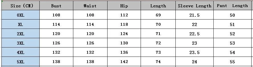 Plus Size Women Loose Printed T-Shirt And Shorts Two-Piece Set 5 Plus Size Women Loose Printed T-Shirt And Shorts Two-Piece Set - Image 3