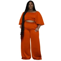 Plus Size Women Summer Short Sleeve Top And Pants Casual Two-Piece Set 26 Plus Size Women Summer Short Sleeve Top And Pants Casual Two-Piece Set -Plus Size Dresses Shop 812bcd3e569d9759