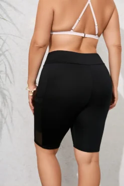 Plus Size Women Solid Swim Shorts 15 Plus Size Women Solid Swim Shorts -Plus Size Dresses Shop 83c5e619b3a2028a