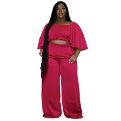 Plus Size Women Summer Short Sleeve Top And Pants Casual Two-Piece Set 32 Plus Size Women Summer Short Sleeve Top And Pants Casual Two-Piece Set -Plus Size Dresses Shop 890ec34ec1dccec3