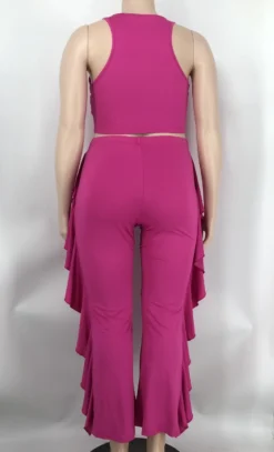 Fashion Women's Clothing Solid Color Tank Top Trousers Two-Piece Set 25 Fashion Women's Clothing Solid Color Tank Top Trousers Two-Piece Set -Plus Size Dresses Shop 8b54d040752ffff0