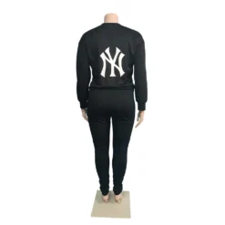 Plus Size Women's Solid Color Print Plus Size Two Piece Set -Plus Size Dresses Shop 918cbcf25097492a