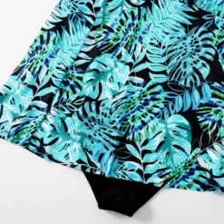 Printed Feminine One-Piece Plus Size Swimsuit -Plus Size Dresses Shop 934d2ebde2ec836d