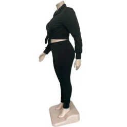 Plus Size Women's Solid Shirt Pant Set -Plus Size Dresses Shop 93e1e5aa9d143802