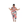 Plus Size Multi-Color Graphic-Print Slim Fit Two-Piece Set 1 Plus Size Multi-Color Graphic-Print Slim Fit Two-Piece Set -Plus Size Dresses Shop 953305365a32f8af