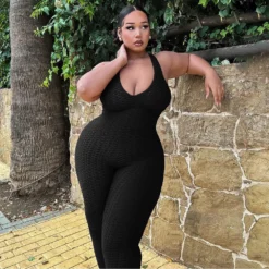 Women American Sports Sleeveless Jumpsuit -Plus Size Dresses Shop 959bb6d581c6daa8