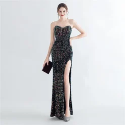 Long Sequins Plus Size Fat Beauty Formal Party Evening Dress -Plus Size Dresses Shop 96c87a02f932c6d9