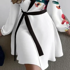 Plus Size Winter And Spring V-neck Long Sleeve Fashion Slim Dress For Women 13 Plus Size Winter And Spring V-neck Long Sleeve Fashion Slim Dress For Women -Plus Size Dresses Shop 99b563a5f41558ce