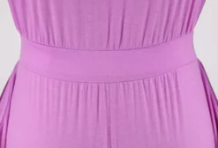 Autumn/Winter Solid Color Half Sleeve Round Neck Casual Home Ladies Jumpsuit -Plus Size Dresses Shop 9b6954b7cc8f98b7