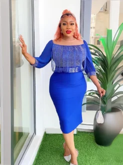 Women's Fashion Career Chic African Plus Size Dress 38 Women's Fashion Career Chic African Plus Size Dress -Plus Size Dresses Shop 9d9ee691a7b12a89