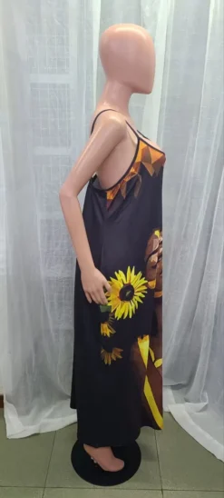 Plus Size Women Backless Strap Dress -Plus Size Dresses Shop 9fdec07734c91769