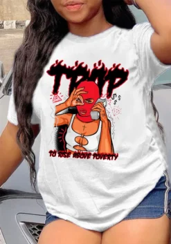 Plus Size Women's Loose Trend T-shirt