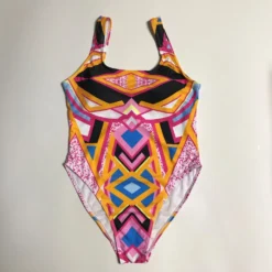 Plus Size Women Graffiti Print One Piece Swimwear -Plus Size Dresses Shop a1aa2cffc93d19a6