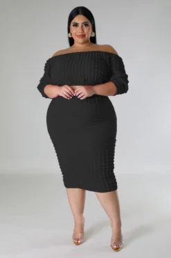 Plus Size Women's Fall Set Off Shoulder Solid Bubble Two Piece Skirt Set 16 Plus Size Women's Fall Set Off Shoulder Solid Bubble Two Piece Skirt Set -Plus Size Dresses Shop a333b32d1b403d72