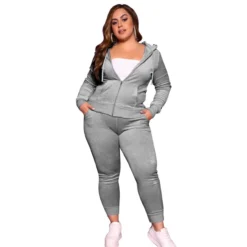 Plus Size Women Fall/Winter Solid Velvet Casual Top And Pant Two-piece Set 39 Plus Size Women Fall/Winter Solid Velvet Casual Top And Pant Two-piece Set -Plus Size Dresses Shop a6fcbb825688b3f4