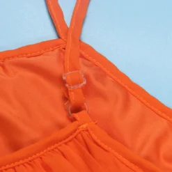 Sexy Solid Strap Pleated Casual Set -Plus Size Dresses Shop a784baacd7aff763