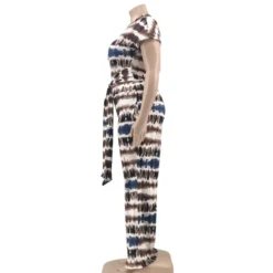 Plus Size Women Printed Top And Pant Casual Two-Piece Set -Plus Size Dresses Shop b0ed8e0b21920300