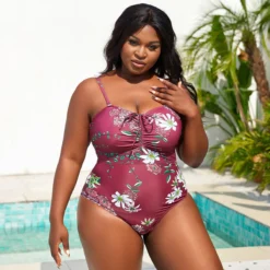 Plus Size Women Printed Swimwear -Plus Size Dresses Shop b249923ef56d3ecf