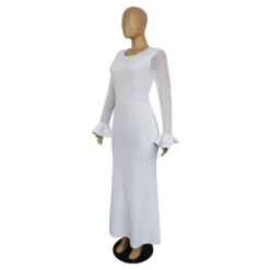 Women's Round Neck Long Sleeve Mesh Patchwork Maxi Dress Solid Plus Size Dress 37 Women's Round Neck Long Sleeve Mesh Patchwork Maxi Dress Solid Plus Size Dress -Plus Size Dresses Shop b41bb51a16969a5f