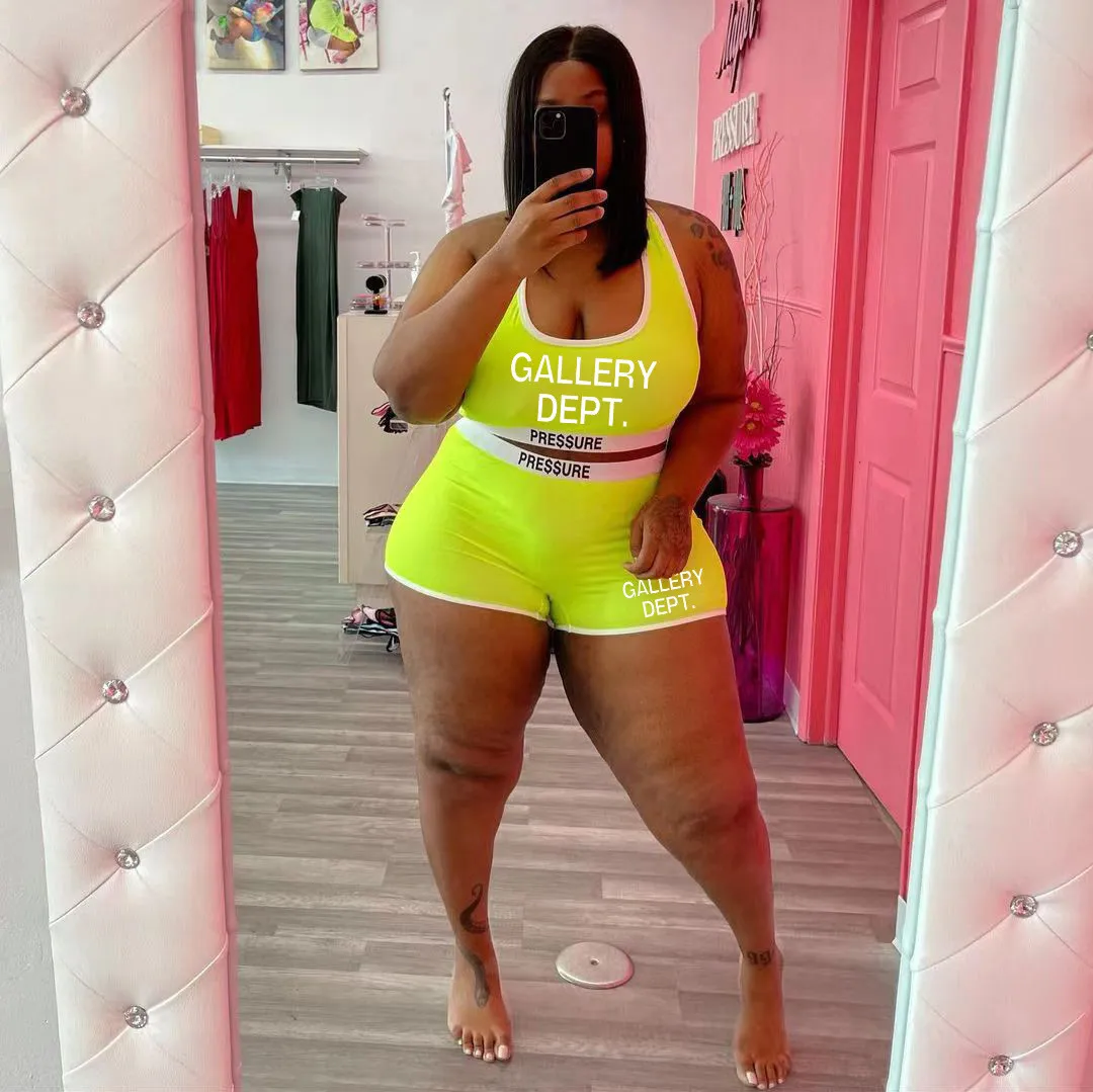 Women's Fashion Casual Sexy Letter Print Two-Piece Set 7 Women's Fashion Casual Sexy Letter Print Two-Piece Set - Image 5