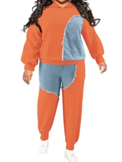 Plus Size Women 's Winter Tops And Pants Washed Denim Suit -Plus Size Dresses Shop b5877461c48c05c2