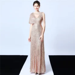 Plus Size Beauty Sequins Long Formal Party Evening Dress 23 Plus Size Beauty Sequins Long Formal Party Evening Dress -Plus Size Dresses Shop b68eca6cfe69ee5c