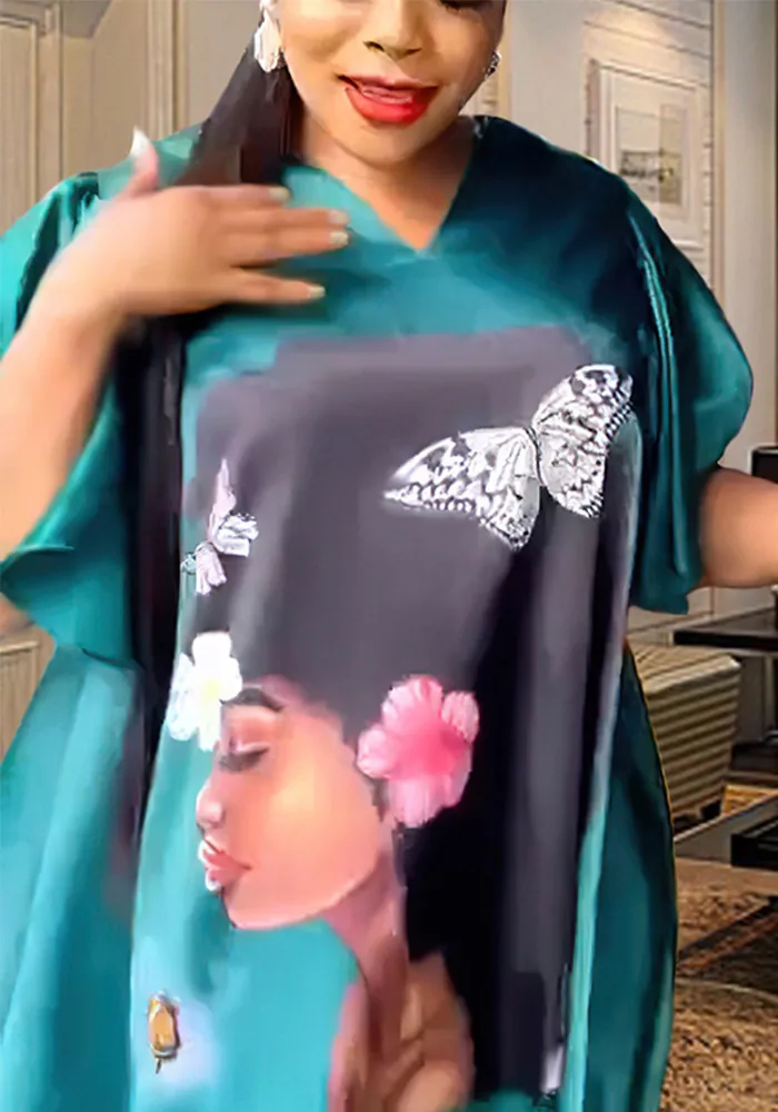 Women Loose Print Top 12 Women Loose Print Top - Image 10