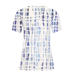 Summer Loose Printed Short Sleeve T-Shirt Plus Size Women's Tops -Plus Size Dresses Shop b8cb26ad273ffac2