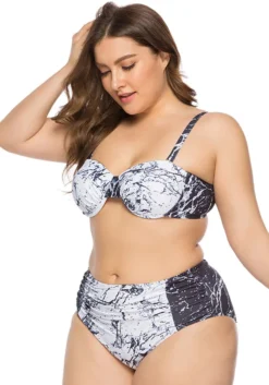 Plus Size Bikini Swimsuit Plus Size Two Pieces Bikini Swimsuit -Plus Size Dresses Shop b8f2b52cc2ba6963