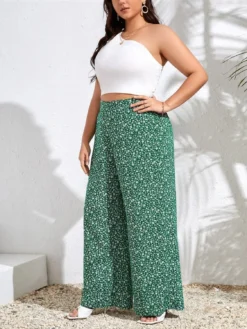 Plus Size Women Loose Printed Pants -Plus Size Dresses Shop bc5c58e7373a6bbe