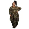Women's Positioning Print Pockets Plus Size Loose Dress -Plus Size Dresses Shop bcc515931930dbd2
