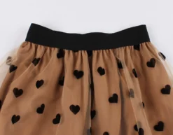 Plus Size Retro Tutu Skirt Elastic High Waist Mesh Skirt Mid-Length Printed Skirt -Plus Size Dresses Shop bdc38f816e41413f