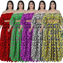 Plus Size Women Fall Off Shoulder Long Sleeve Dress With Belt 39 Plus Size Women Fall Off Shoulder Long Sleeve Dress With Belt -Plus Size Dresses Shop be553654513b9ddf