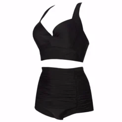Sexy High Waist Plus Size Two Piece Bikini Swimsuit -Plus Size Dresses Shop c834263ed064f190