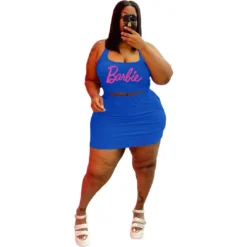 Plus Size Women Sports Casual Top And Skirt Two-piece Set 21 Plus Size Women Sports Casual Top And Skirt Two-piece Set -Plus Size Dresses Shop c8bb0e1e99b3e416