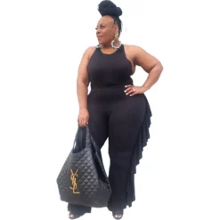 Fashion Women's Clothing Solid Color Tank Top Trousers Two-Piece Set 24 Fashion Women's Clothing Solid Color Tank Top Trousers Two-Piece Set -Plus Size Dresses Shop c8fbb2069dcb6fb4