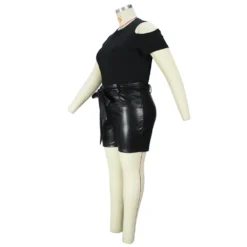 Plus Size Women Pu Leather Shorts -Plus Size Dresses Shop cc8584065e57f3cc