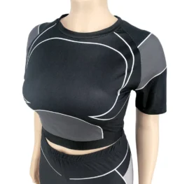 Plus Size Women's Sports Tight Fitting Yoga Two Piece Pants Set 37 Plus Size Women's Sports Tight Fitting Yoga Two Piece Pants Set -Plus Size Dresses Shop cdad988d50234c4f