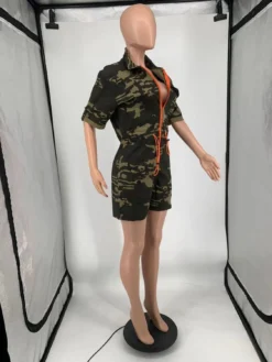 Plus Size Women Camo Jumpsuit -Plus Size Dresses Shop cf26fab654270132