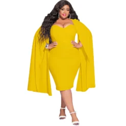 Plus Size Women'S Fall Winter Fashion Chic Bodycon Dress -Plus Size Dresses Shop d0bc3f957baf0689