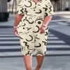 Plus Size Women Summer Loose V Neck Print Jumpsuit -Plus Size Dresses Shop d10dbb3c70c2dcb2