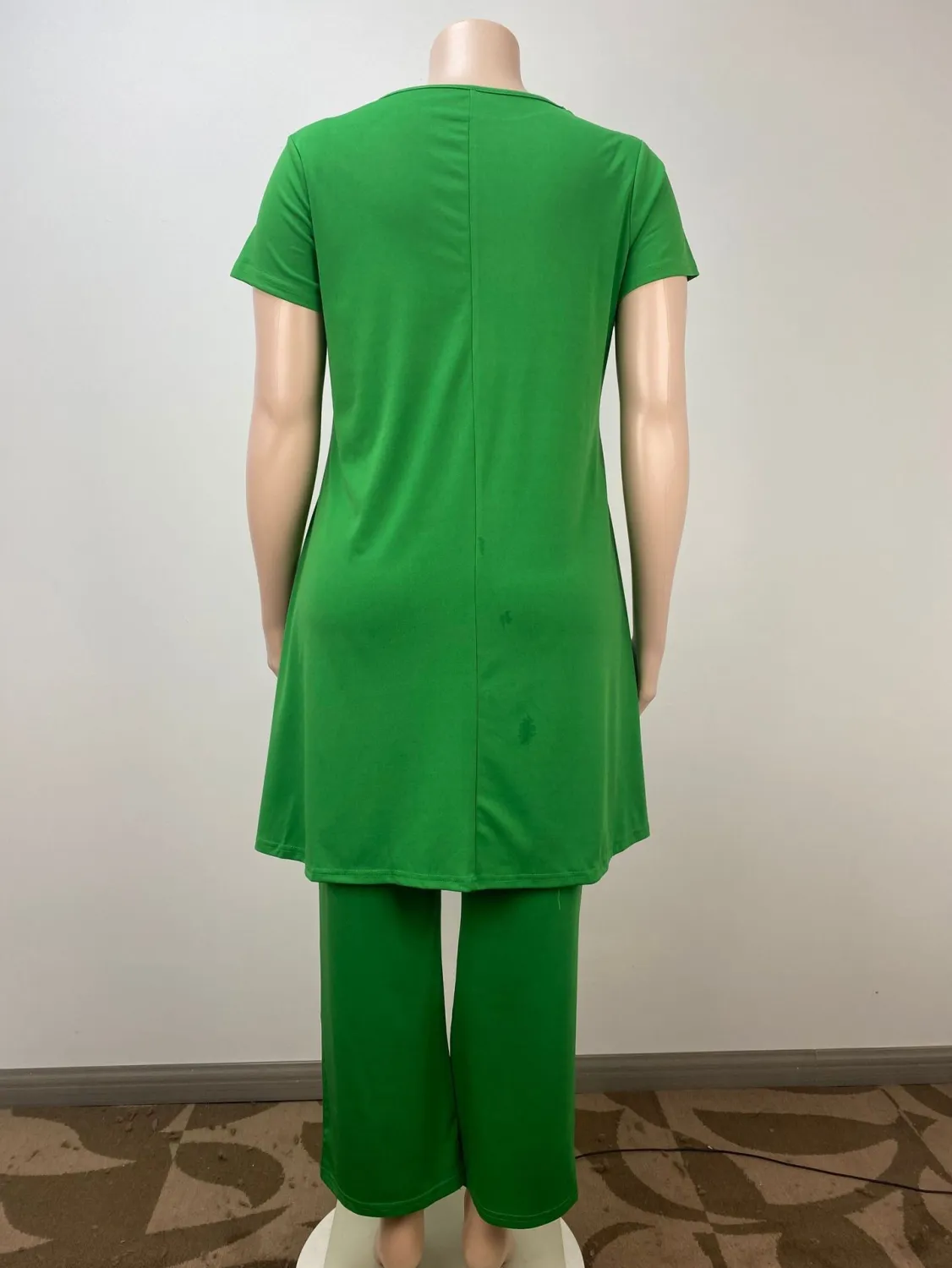 Plus Size Women Top And Pant Two-piece Set 3 Plus Size Women Top And Pant Two-piece Set - Image 2