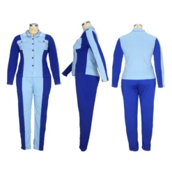 Plus Size Women Colorblock Top And Pant Casual Two-piece Set -Plus Size Dresses Shop d9f2e924266e25e7