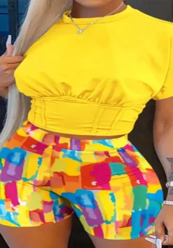 Ladies Fashion Print Suit -Plus Size Dresses Shop df64af82ab5ca546