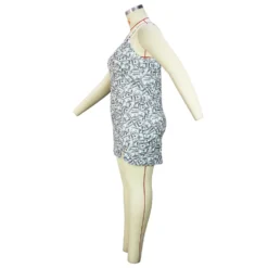 Summer Women Deep V Sexy Dollar Print Strap Sleeveless Bodycon Dress -Plus Size Dresses Shop e80ed4775c0c25ef