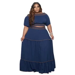 Fashion Spring Fashion Women'S Suit Two Piece Maxi Skirt Set 23 Fashion Spring Fashion Women'S Suit Two Piece Maxi Skirt Set -Plus Size Dresses Shop e9c3cf56ece04087
