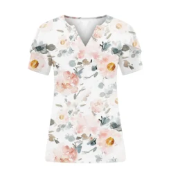 Summer Loose Printed Short Sleeve T-Shirt Plus Size Women's Tops -Plus Size Dresses Shop eaf978fd5026757f