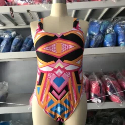 Women Bikini Printed Backless One Piece Swimsuit -Plus Size Dresses Shop eb12ede6feeea34d